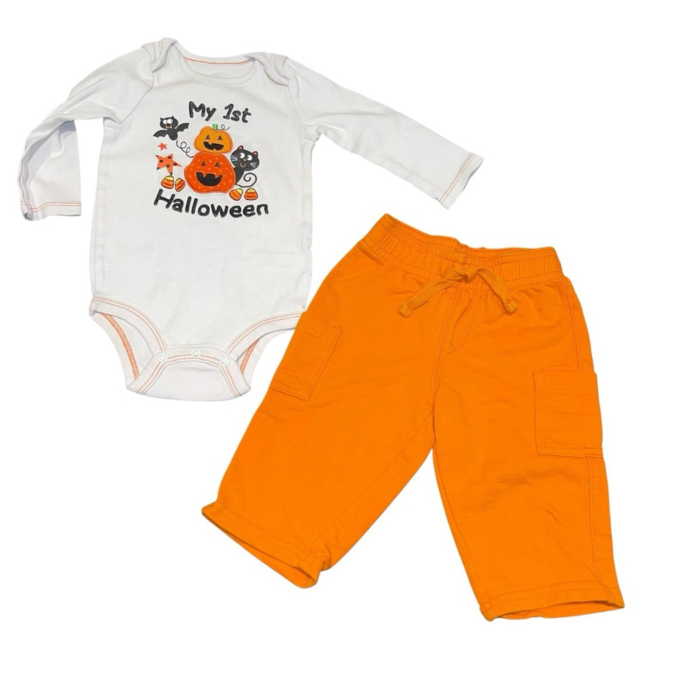 Koala Kids My 1st First Halloween Outfit One Piece Pants Baby Girl Boy 6M Months